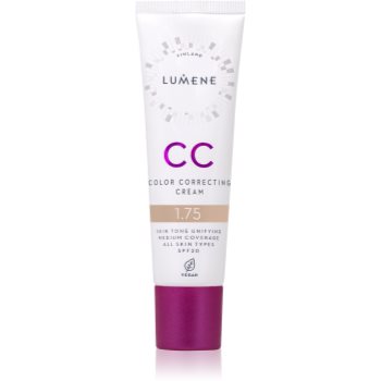 Lumene CC Color Correcting Cream Crema CC pentru un ten uniform SPF 20 - imagine 2